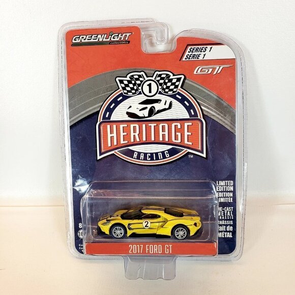 GREENLIGHT Heritage Racing Series 1 1967 Ford GT GT40 MK IV Model Car - Picture 1 of 7